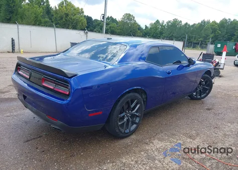 2022 Dodge Challenger Sxt из США, поврежденный, VIN 2C3CDZAG3NH117452
